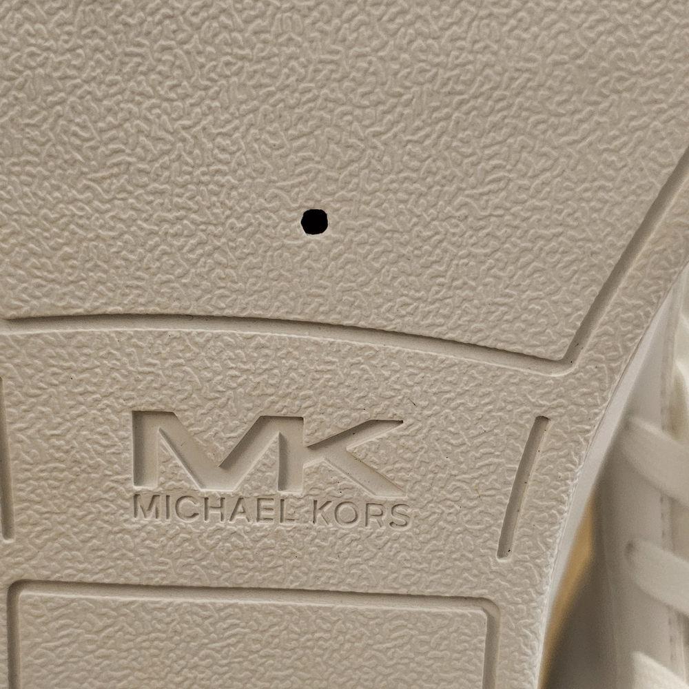 MICHAEL KORS Mens / Boys Keating Leather High-Top Sneakers. - Picture 8 of 8